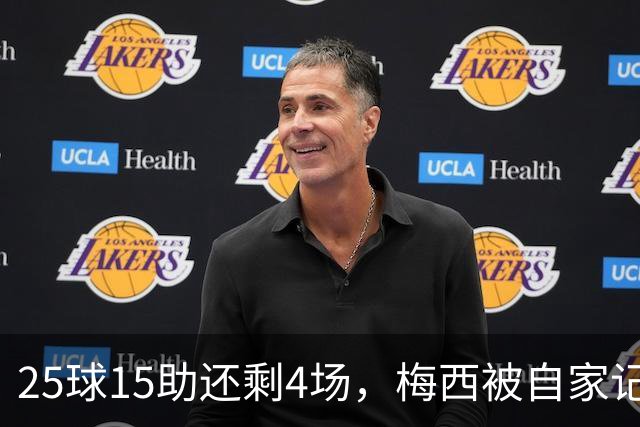 25球15助还剩4场，梅西被自家记者喊话三连MVP